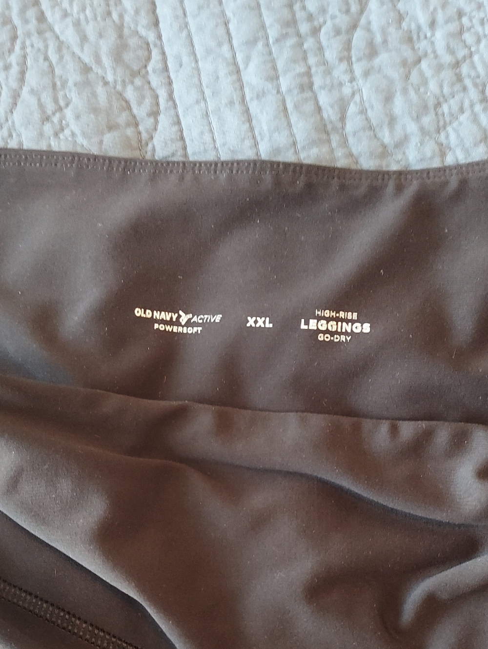 Old Navy Black High-Rise Active Leggings XXL-Capri Length